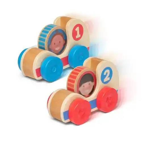 Melissa Doug GO Tots Coches - Juguete de coches para niños