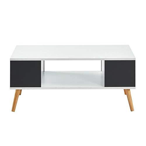 Mesa blanca baja
