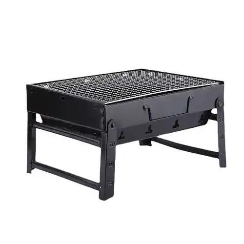 Mini Barbacoa portátil de carbón plegable