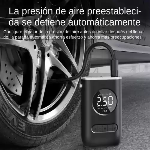 Mini bomba de aire portátil coche