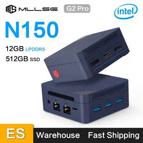 Mini PC G2 Pro (Intel N150, 12GB RAM, 512GB SSD, Win11)