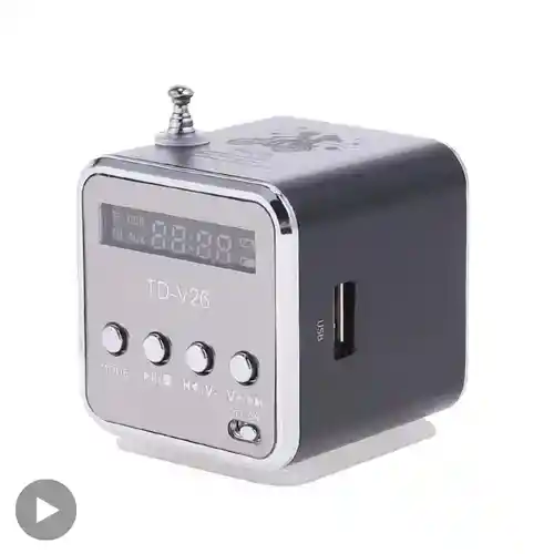 Mini radio FM digital TD-V26