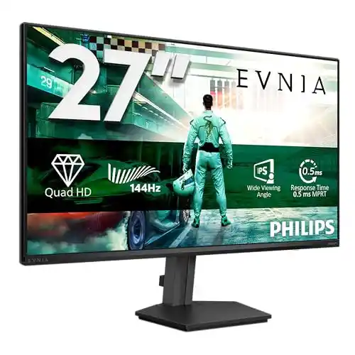 Monitor 27" QHD 144Hz IPS 4ms GtG HDR10 DP - PHILIPS Evnia 27M2N3500NF