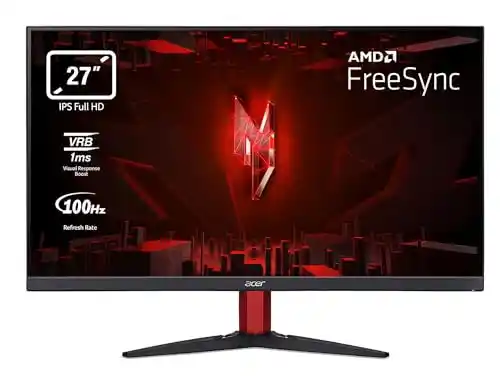 Monitor Gaming 27" Full HD 100 Hz Acer Nitro KG272Ebmiifx