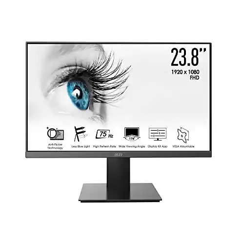 Monitor Profesional 23,8" FHD MSI PRO MP241X