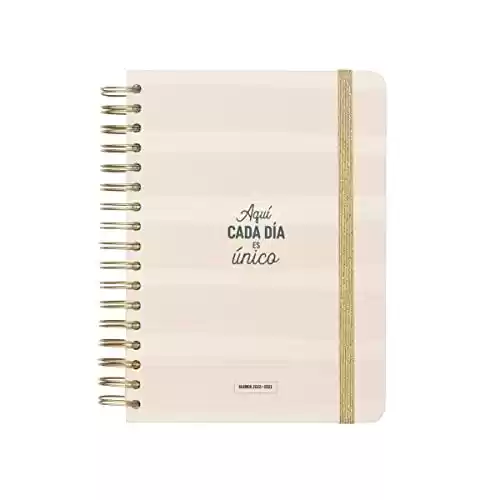 Mr. Wonderful Agenda clásica 2022-2023 Diaria - Aquí cada día es único