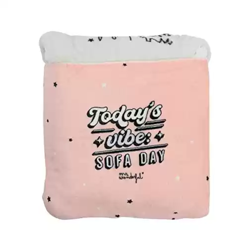 Mr. Wonderful - Manta con Funda - Today'S Vibe: Sofa Day
