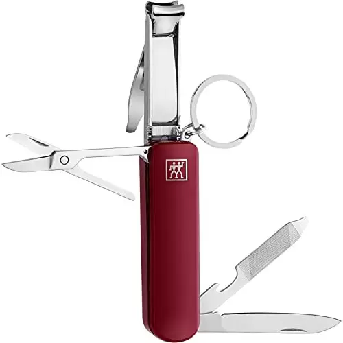 Multiherramienta para manicura y pedicura de viaje con llavero, ZWILLING