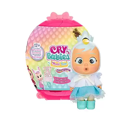 Muñeca Sorpresa Coleccionable Que Llora de Verdad con Ropa a Vestir y Accesorios - Cry Babies