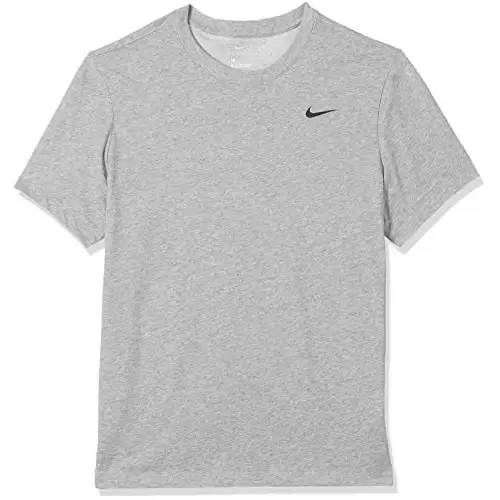 NIKE M Nk Dry tee Dfc Crew Solid Camiseta de Manga Corta para Hombre en Gris Oscuro/ Negro, Talla 2XL-T. Precio: 19.99€.