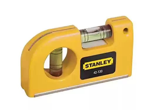 Nivel de Bolsillo con 2 burbujas STANLEY