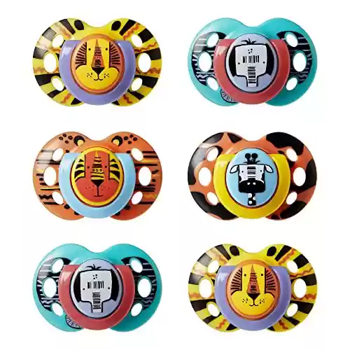 Pac 6 chupetes Fun style Tommee Tippee