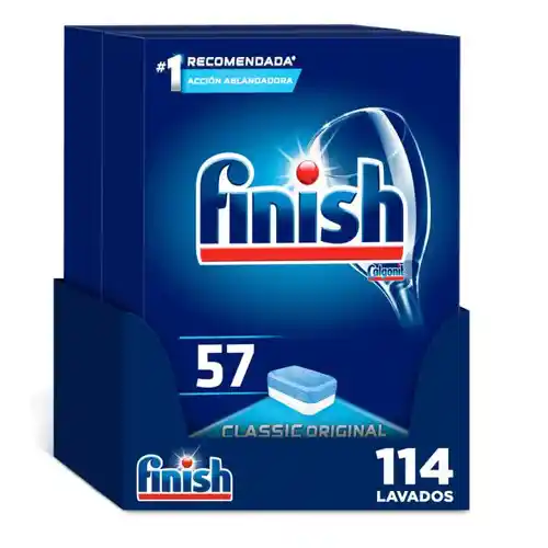 Pack 114 Pastillas Lavavajillas Finish Classic