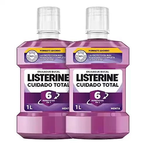Pack 2 envases Listerine Enjuague Bucal