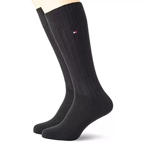 Pack 2x pares de calcetines Tommy Hilfiger para hombre (2 pares = 4 calcetines)