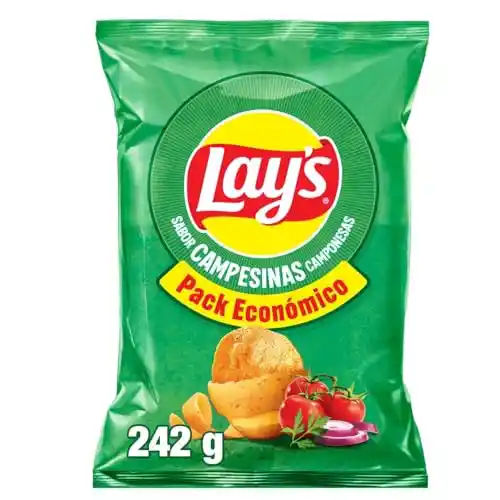Pack 2x242g Lay's Campesinas Patatas Fritas (2ª unidad al -50%)