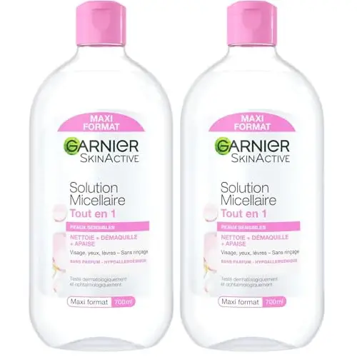 Pack 2x700ml Garnier SkinActive Agua Micelar