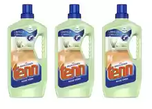 Pack 3 botes de Tenn Aloe Vera - Limpiador para superficies delicadas con pH neutro - Para suelos de parquet, mármol, cerámica, gres y terrazo