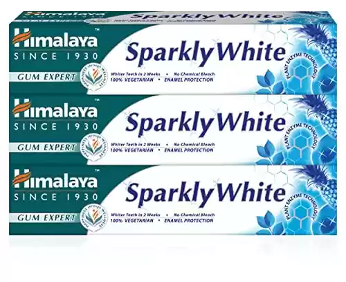 Pack 3 pastas de dientes Himalaya Herbals Sparkly White
