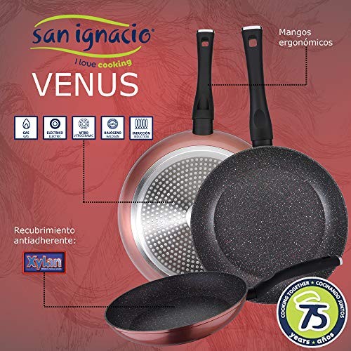 Pack 3 sartenes San Ignacio Venus 20, 24, 28 cm