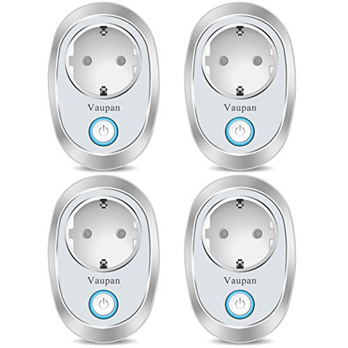Pack 4 Enchufes WiFi compatible con Alexa y Google