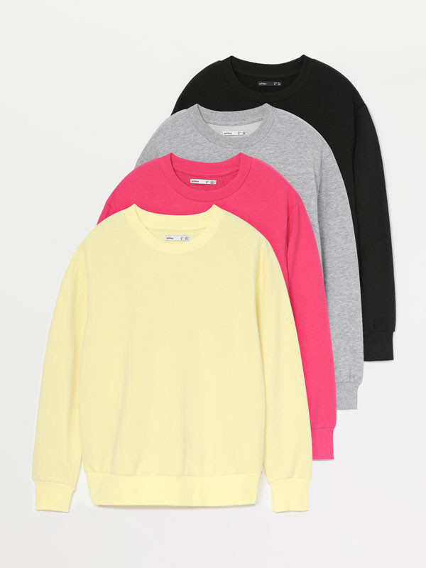 Pack 4 sudaderas de Lefties