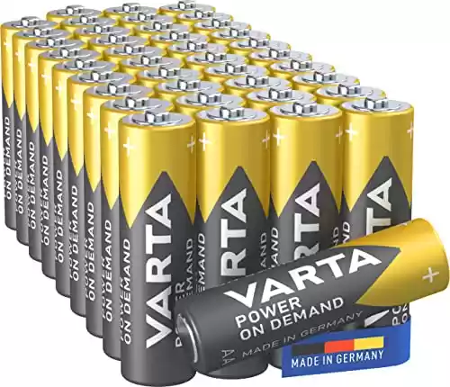 Pack 40 pilas AA VARTA