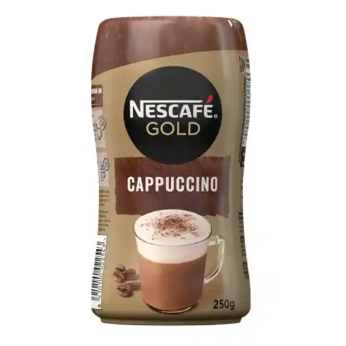 Pack 5x botes de Nescafé Gold Cappuccino Soluble 250g