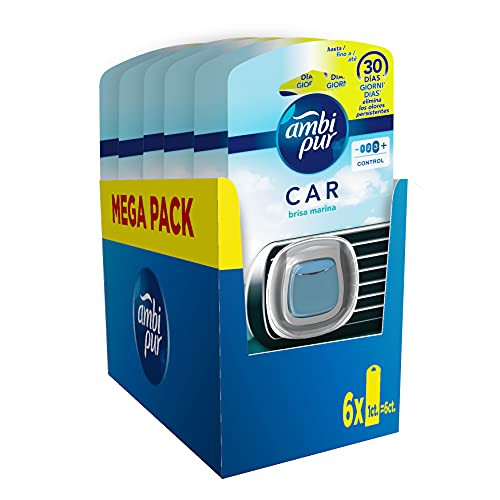 Pack 6 ambientadores para el coche AmbiPur