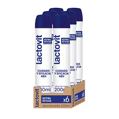 Pack 6 desodorantes Lactovit