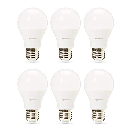 Pack 6x Bombillas LED Amazon Basics de 10,5 W (equivalente a 75 W)