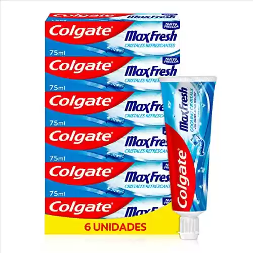 2x6 pasta de dientes Colgate Max Fresh - 2º pack al -70%
