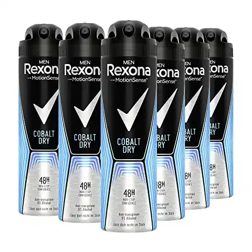 Pack 6x150ml Desodorante Rexona Cobalt