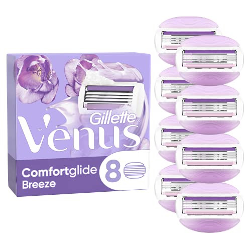 Pack 8 recambios cuchillas Gillette Venus ComfortGlide Breeze
