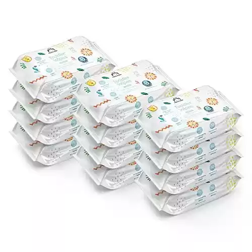 Pack 840 toallitas húmedas infantiles aptas para el WC Mama Bear