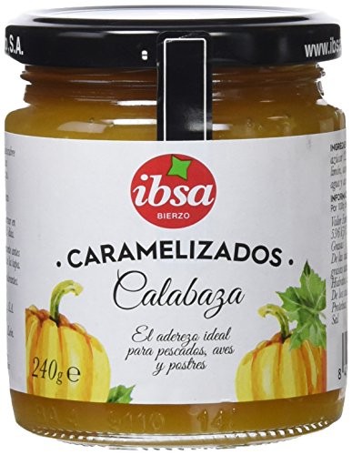 Pack de 12 frascos de Calabaza Caramelizada Ibsa de 240 gr