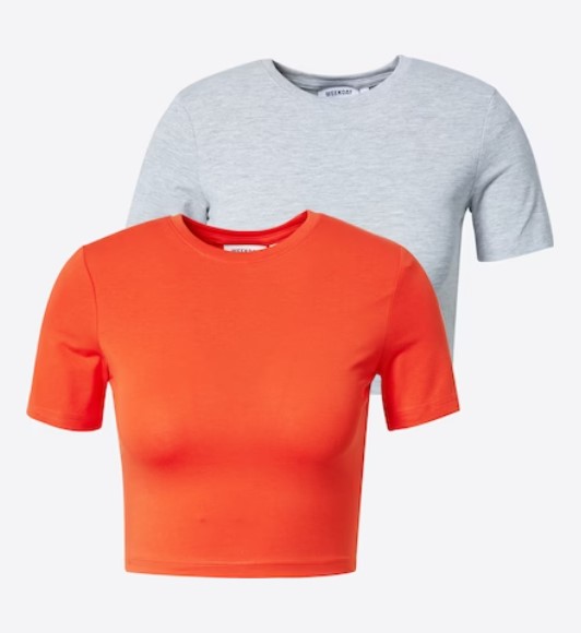 Pack de 2 camisetas WEEKDAY