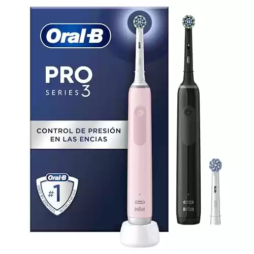 Pack de 2 cepillos eléctricos Oral-B Pro 3 3900N - ideal regalo pareja