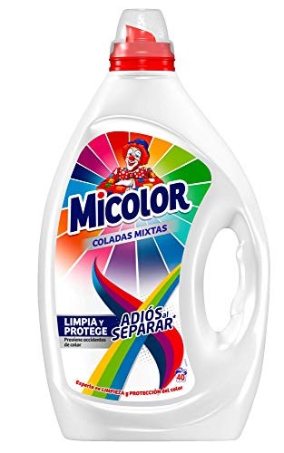 Pack de 3x2, Detergente Líquido, Adiós al Separar de Micolor- 40 Lavados