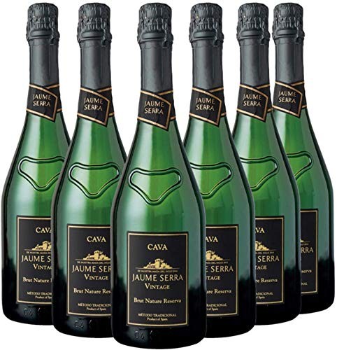 Pack de 6 botellas de Cava Jaume Serra Vintage Brut Nature Reserva