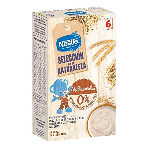 Pack de 6 x 330g papillas Nestlé Multicerales Selección