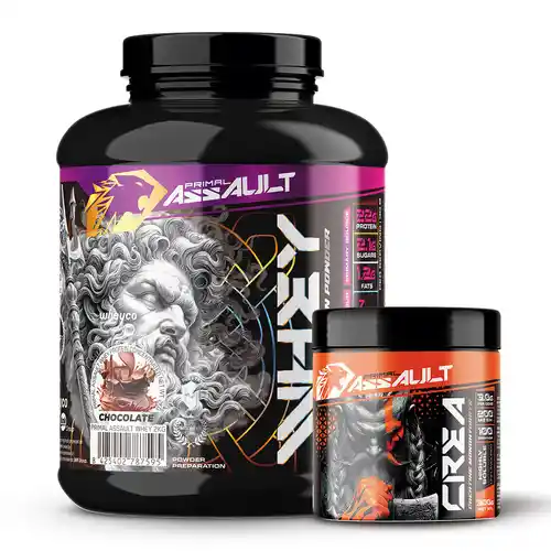 Pack de Proteína WHEY 2KG + Creatina en Polvo Sin Sabor 300g
