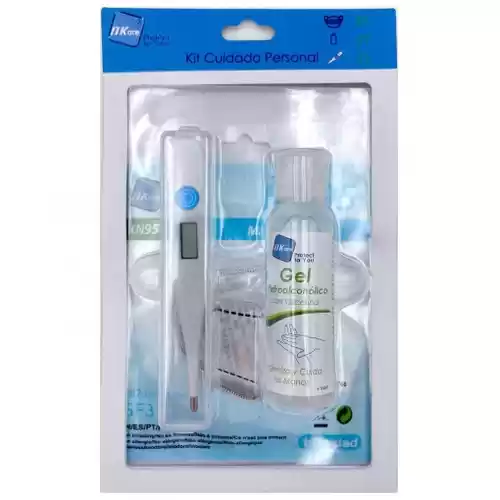Pack Nkare Termómetro Digital + Mascarilla + Gel