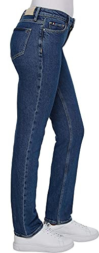 Pantalones Tommy Hilfiger TH Soft Rome Straight para Mujer