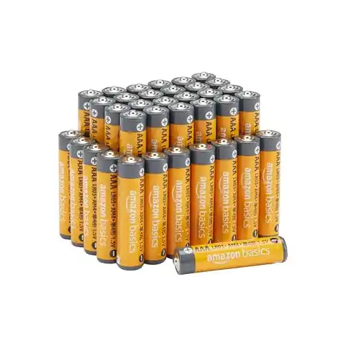 Paquete de 36 pilas alcalinas AAA Amazon Basics