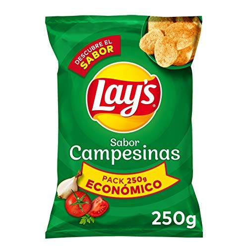 Patatas Fritas Lay's Sabor Campesinas, tamaño 250 gr