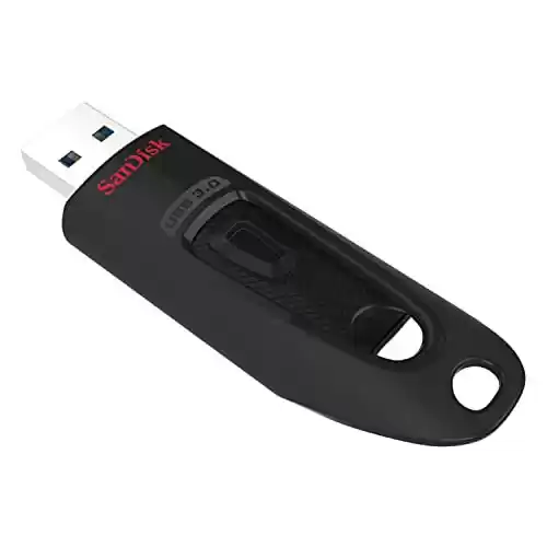 Pendrive SanDisk Ultra de 512 GB (USB 3.0 y hasta 130 MB/s de lectura)