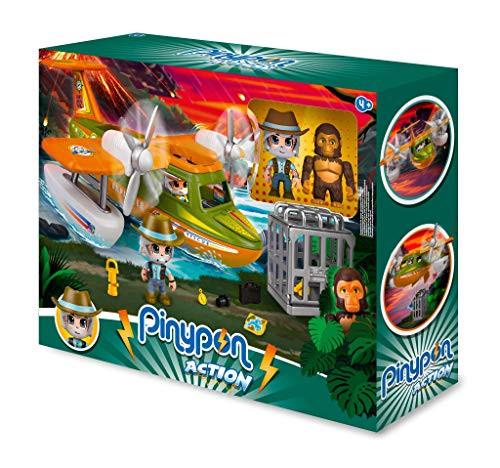 Pinypon Action Wild: Hidroavión de Rescate de Famosa