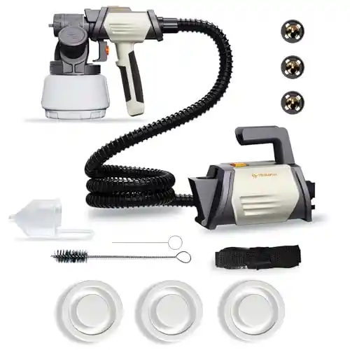 Pistola de Pintura 800W Tilswall HVLP + accesorios