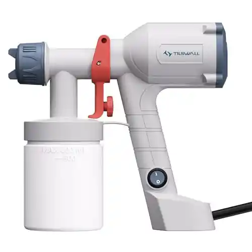 Pistola de Pintura Eléctrica 600ml, 2 Boquillas, 3 Modos
